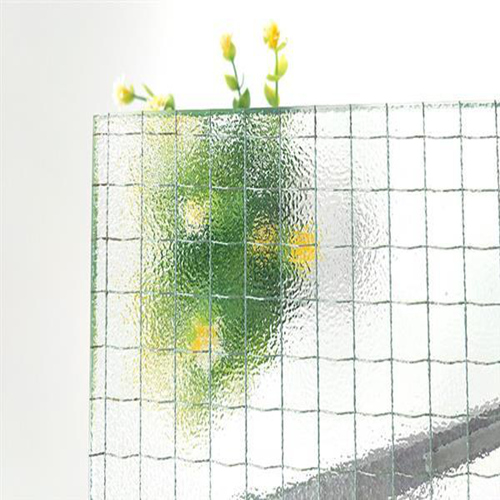 What is the difference between wired glass and pattern of wire glass?